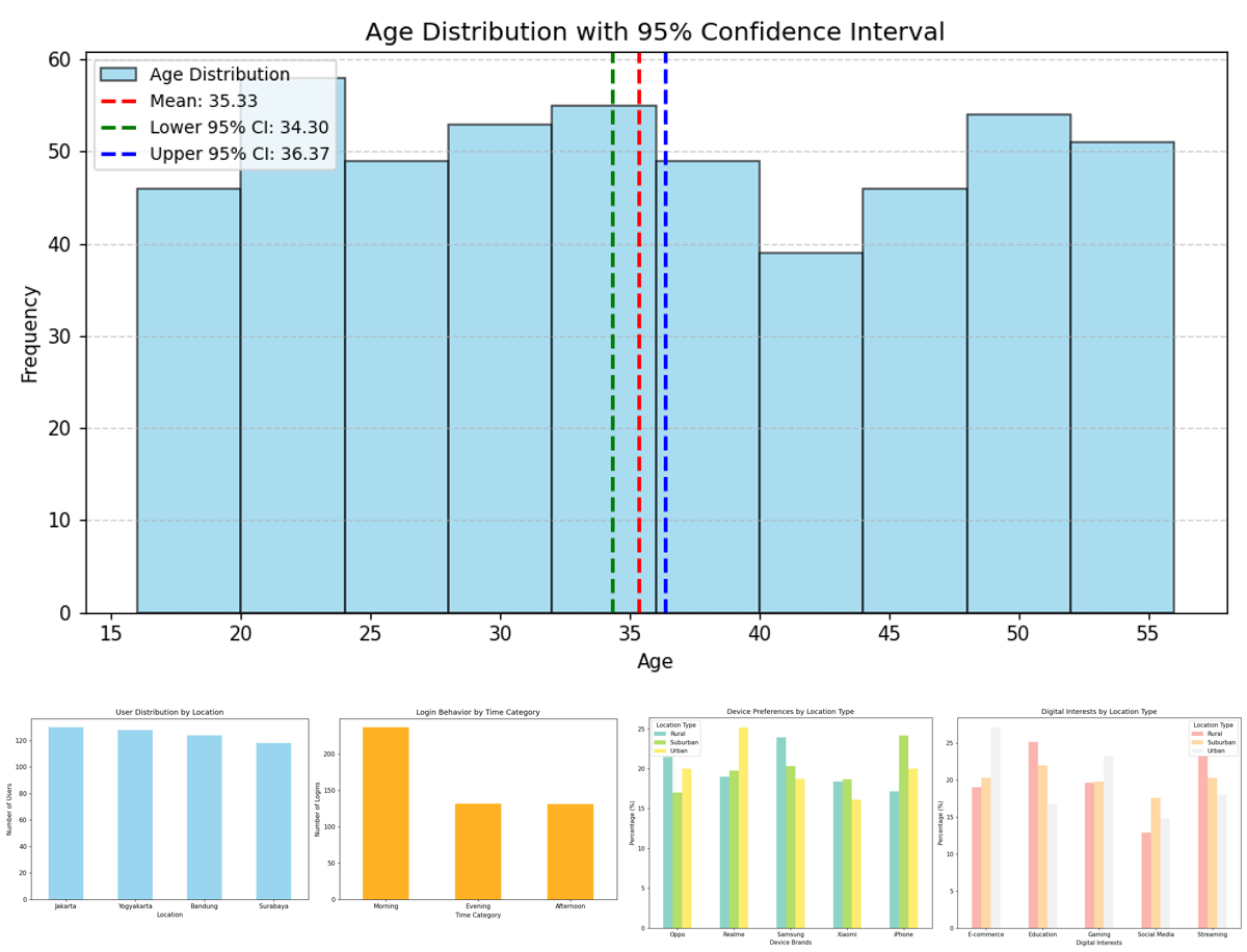 HIGO Technical Assessment — EDA and Confidence Interval Charts